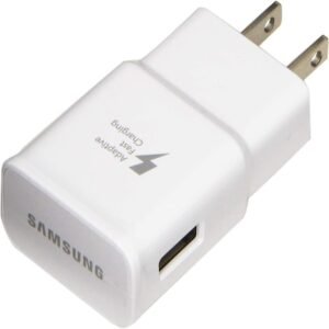 Samsung Fast Adaptive Wall Adapter Charger for Galaxy S10 Lite S9 Plus Note 9 S8 Note 8 EP-TA20JBE (White)